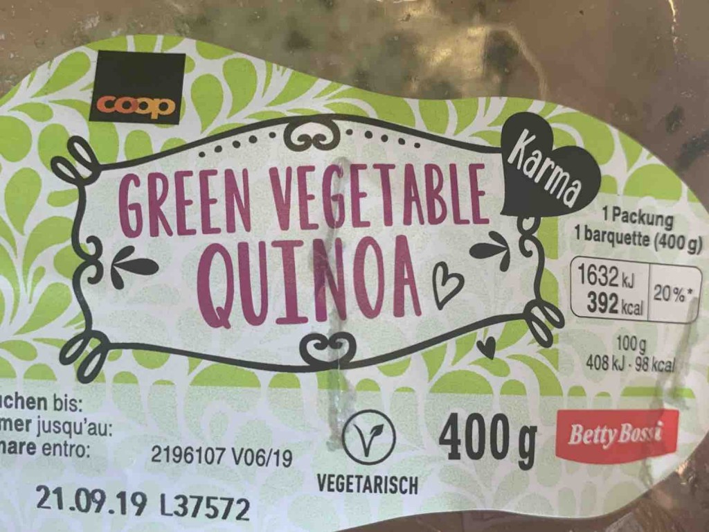Green  Vegetable  Quinoa von danielaforgione684 | Hochgeladen von: danielaforgione684