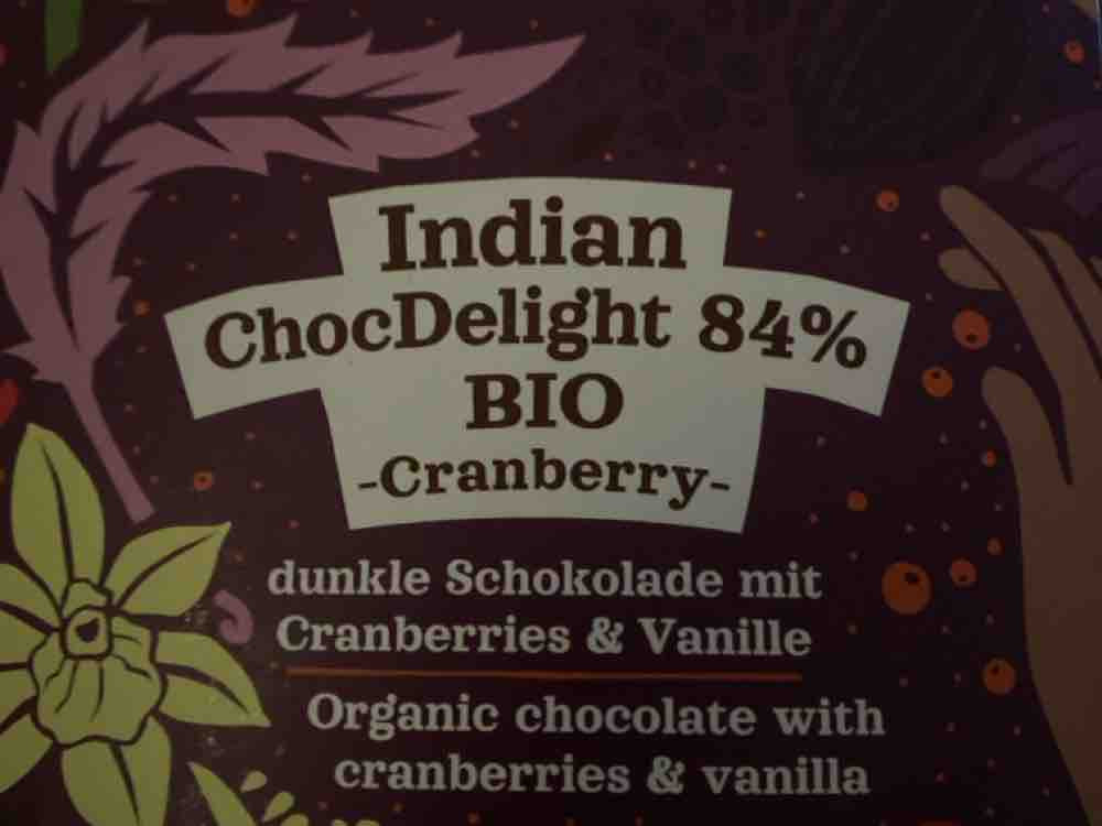 Elly Momberg Indian ChocDelight Cranberry, 84% von SammyToddy | Hochgeladen von: SammyToddy