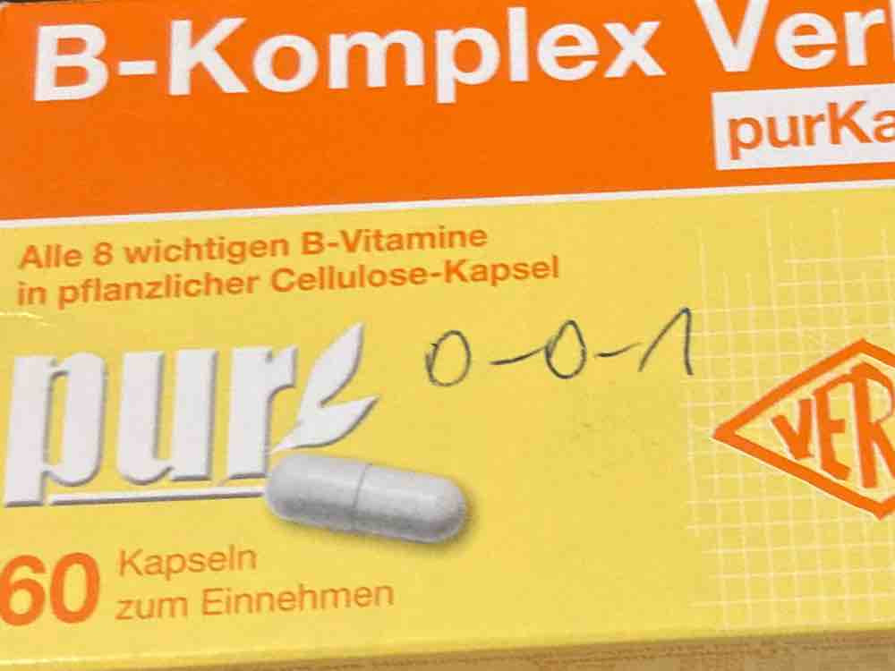 B-Komplex Verla  our Kaps, Alle 8 wichtigen B-Vitamin e in pflan | Hochgeladen von: dagmarnebatz560