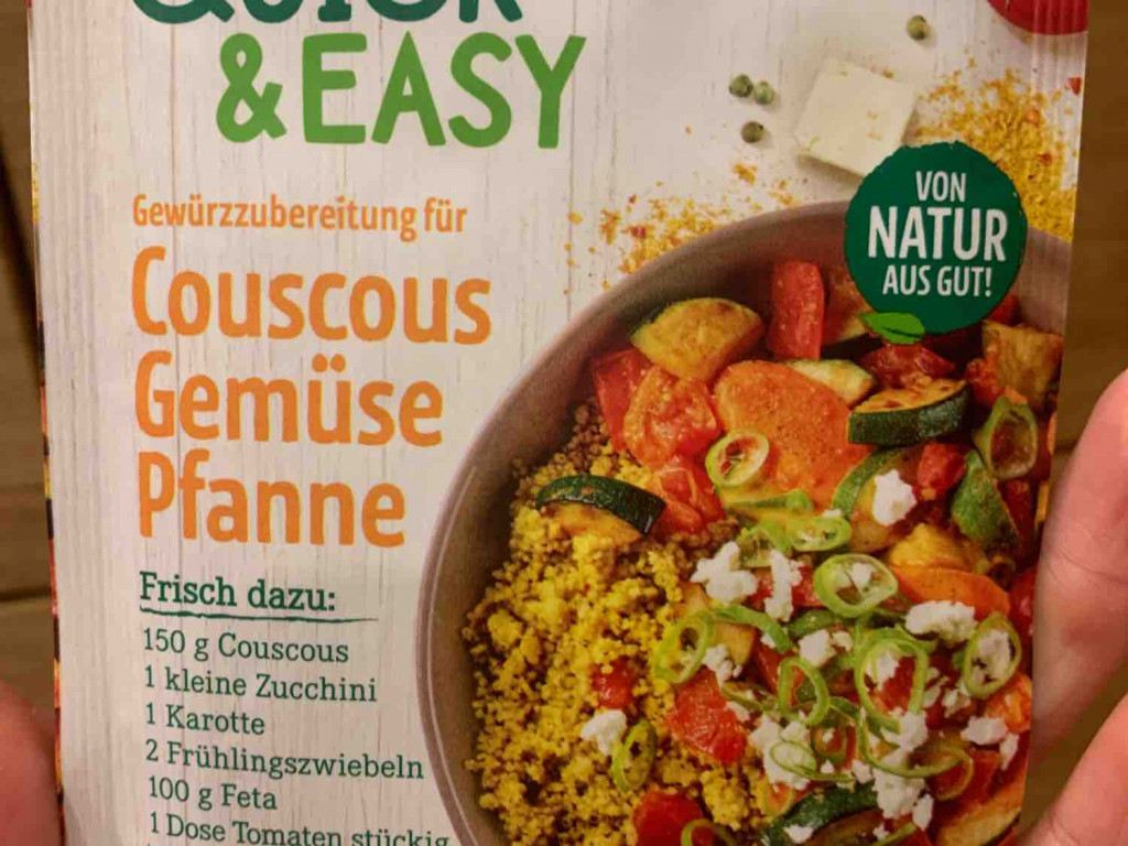 Qick and Easy Couscous Gemüse Pfanne von sissywit | Hochgeladen von: sissywit