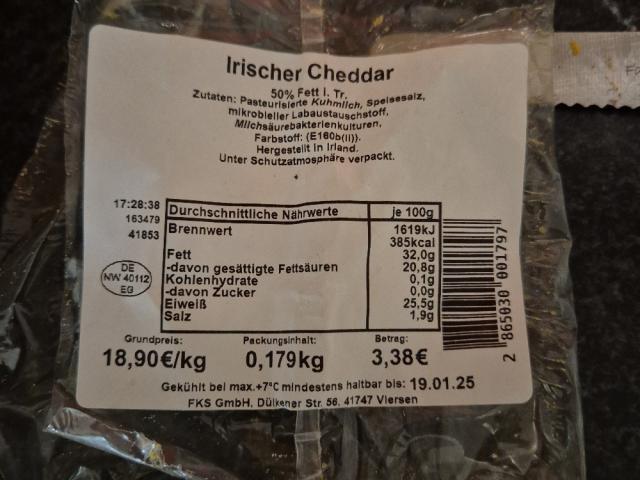 Irischer Cheddar, Netto von Nicolette23 | Hochgeladen von: Nicolette23