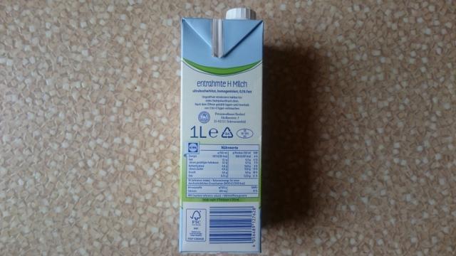 entrahmte H-Milch, 0,1% fett | Hochgeladen von: FitOverFifty