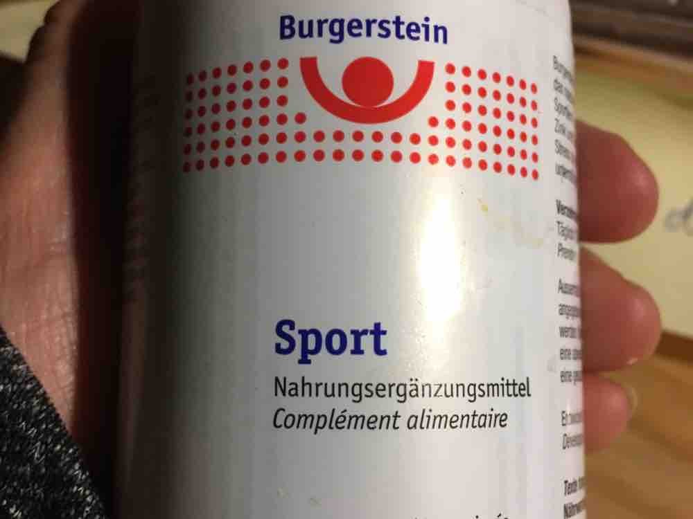 Burgerstein Sport, Nahrungsergnzungsmittel von nabila80 | Hochgeladen von: nabila80