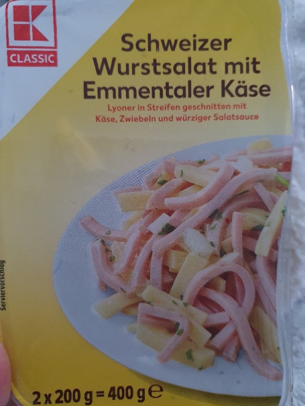 Schweizer  Wurst Salat mit Emmentaler Käse von k. a. t. h. y. | Hochgeladen von: k. a. t. h. y.