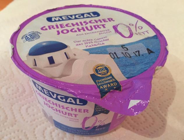 Griechisches Naturjoghurt, 0% Fett | Hochgeladen von: glitzermond