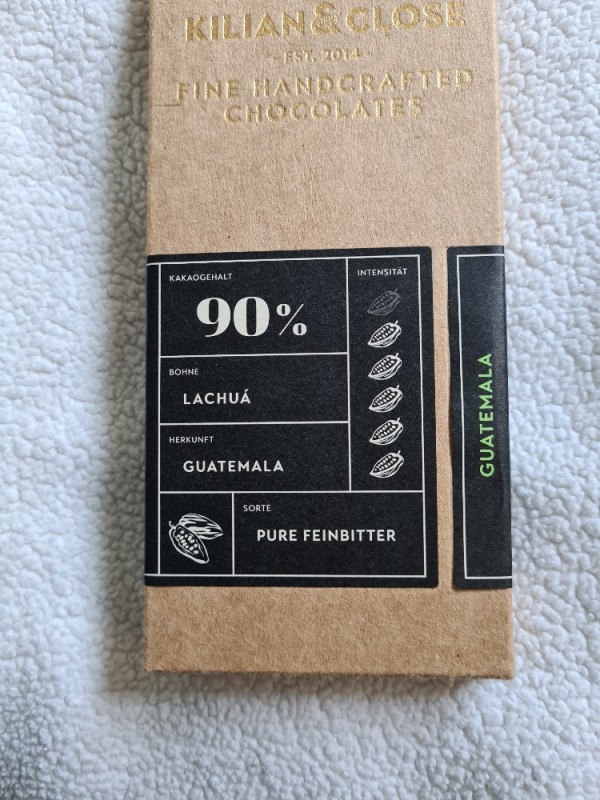 Zartbitter Schokolade 90%, Guatemala  Feinbitter von Terlinito | Hochgeladen von: Terlinito