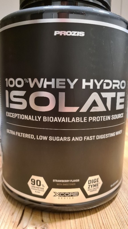 100% Whey Hydro Isolate, Strawberry Flavor von ChangedMyLife | Hochgeladen von: ChangedMyLife