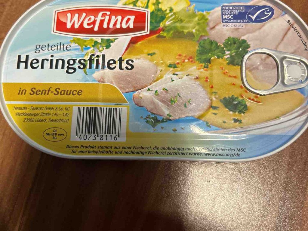 geteilte Heringsfilets, in Senf-Sauce von Elogo | Hochgeladen von: Elogo