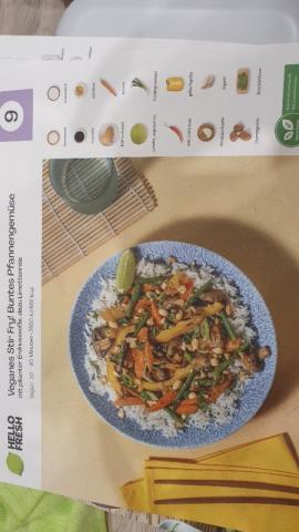 Veganes Stir Fry! buntes Pfannengemüse, mit Erdnusssoße, dazu Li | Hochgeladen von: Michael175