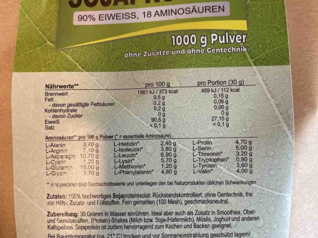 Sojaprotein, naturbelassen von dalcacer | Hochgeladen von: dalcacer