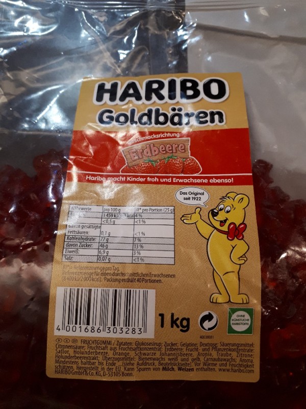 Haribo Goldbären, Erdbeer von numrollen | Hochgeladen von: numrollen