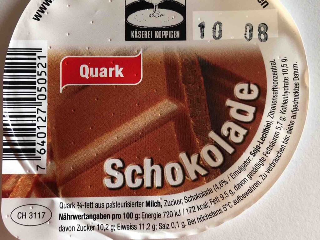 Quark Schokolade, mit Milch 3/4 Fett von munani | Hochgeladen von: munani