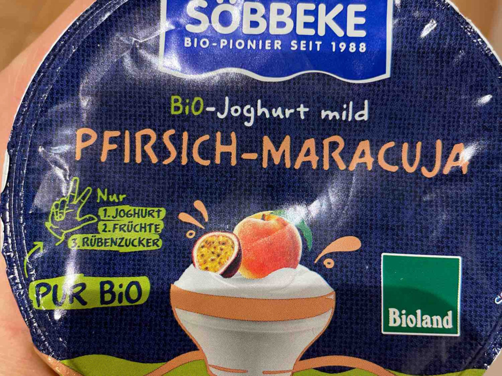 Bio-Joghurt Mild Pfirsich- Maracuja, Milch von Diandra | Hochgeladen von: Diandra