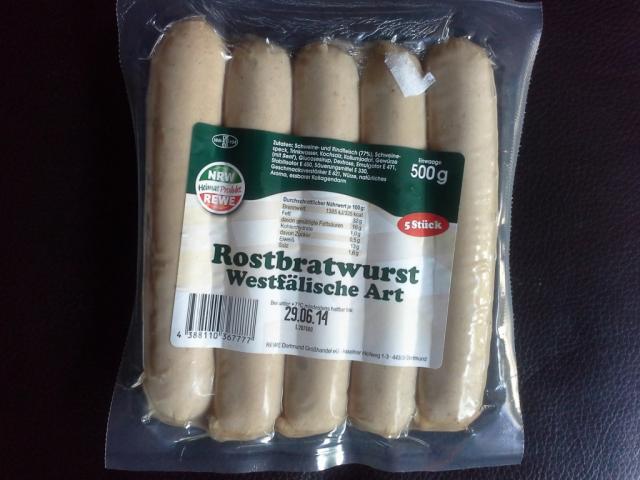 Rostbratwurst westfälische Art | Hochgeladen von: MOkuqu