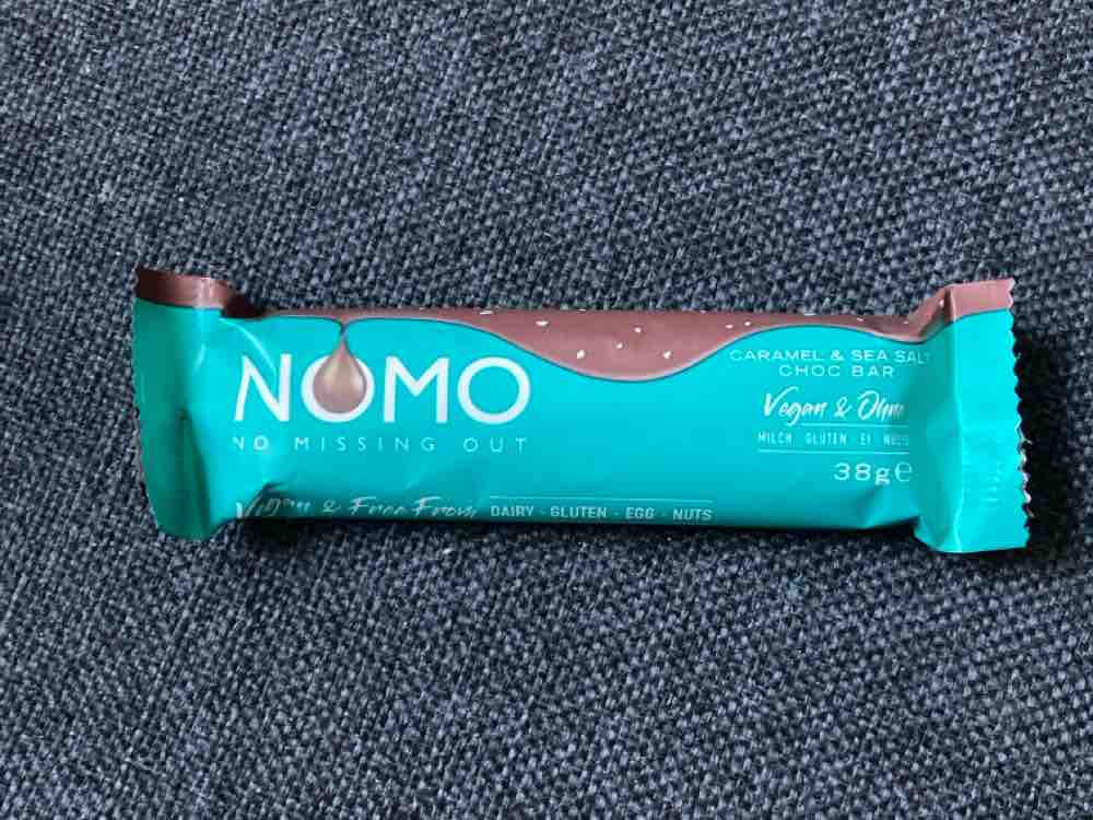 Nomo Caramel & Sea Salt Choc Bar, vegan by Sterling | Hochgeladen von: Sterling