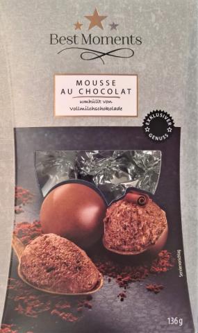 Mousse au Chocolat, umhüllt von Vollmilchschokolade | Hochgeladen von: wertzui