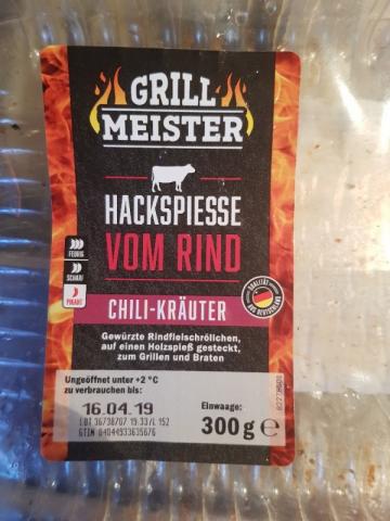 Hackspieße vom Rind, Chili-Kräuter von aCharmedOne | Hochgeladen von: aCharmedOne