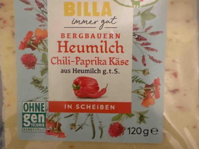 Bergbauern Heumilch Chili-Paprika-Käse by juliaweiss87419 | Hochgeladen von: juliaweiss87419