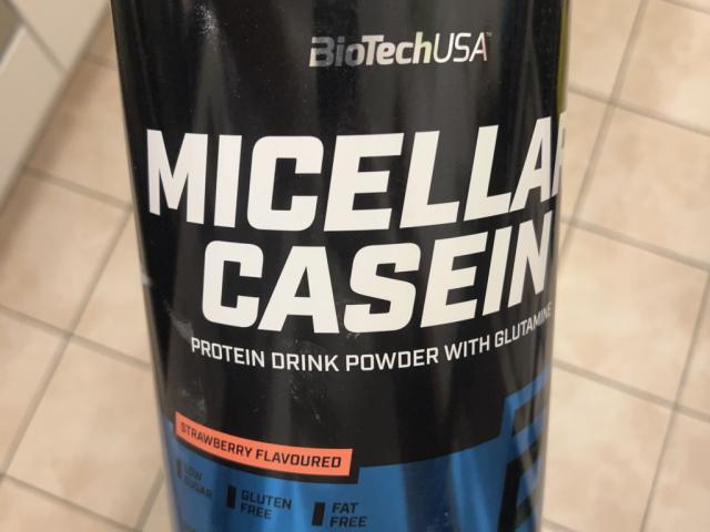 Micellar Casein, Strawberry Flavoured by fitbysam.com | Uploaded by: fitbysam.com