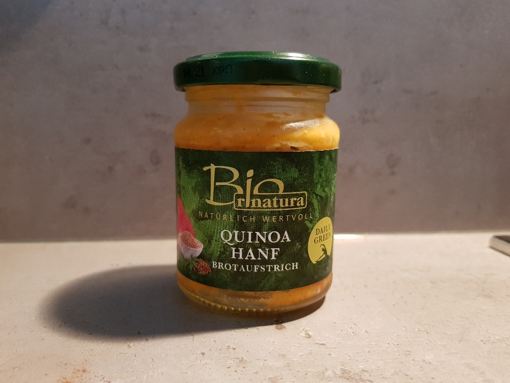 Brotaufstrich Quinoa-Hanf von BMB | Hochgeladen von: BMB