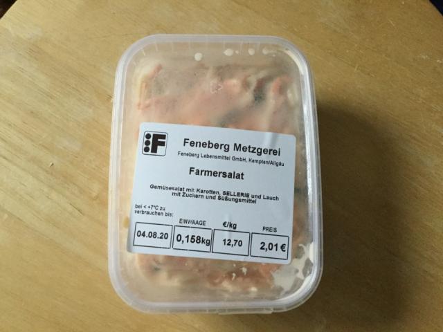 Farmersalat, mit Karotten,Sellerie und Mais | Hochgeladen von: cambolina