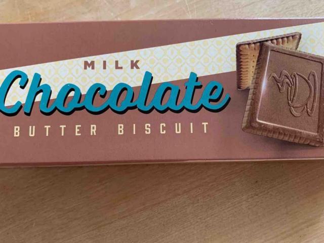 Butter biscuit, Milk chocolate by Lunacqua | Uploaded by: Lunacqua