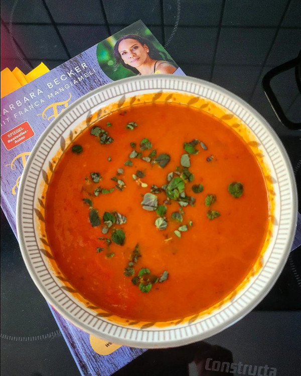 Paprika-Tomatensuppe, fruchtig von Bienchen66 | Hochgeladen von: Bienchen66