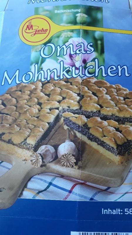 Omas Mohnkuchen, Haselnüsse, Mandeln,Ei,Süßmolke-/Magermilchpulv | Hochgeladen von: Thomilein