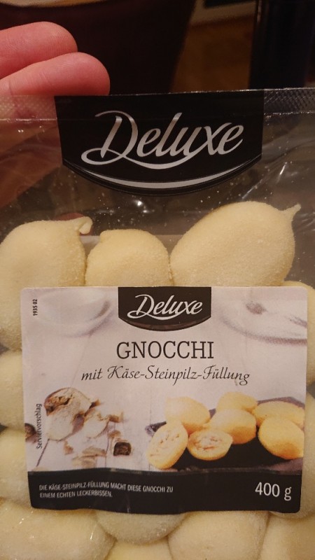 Gnocchi, mit Käse-Steinpilz-Füllung von SylviZ. | Hochgeladen von: SylviZ.