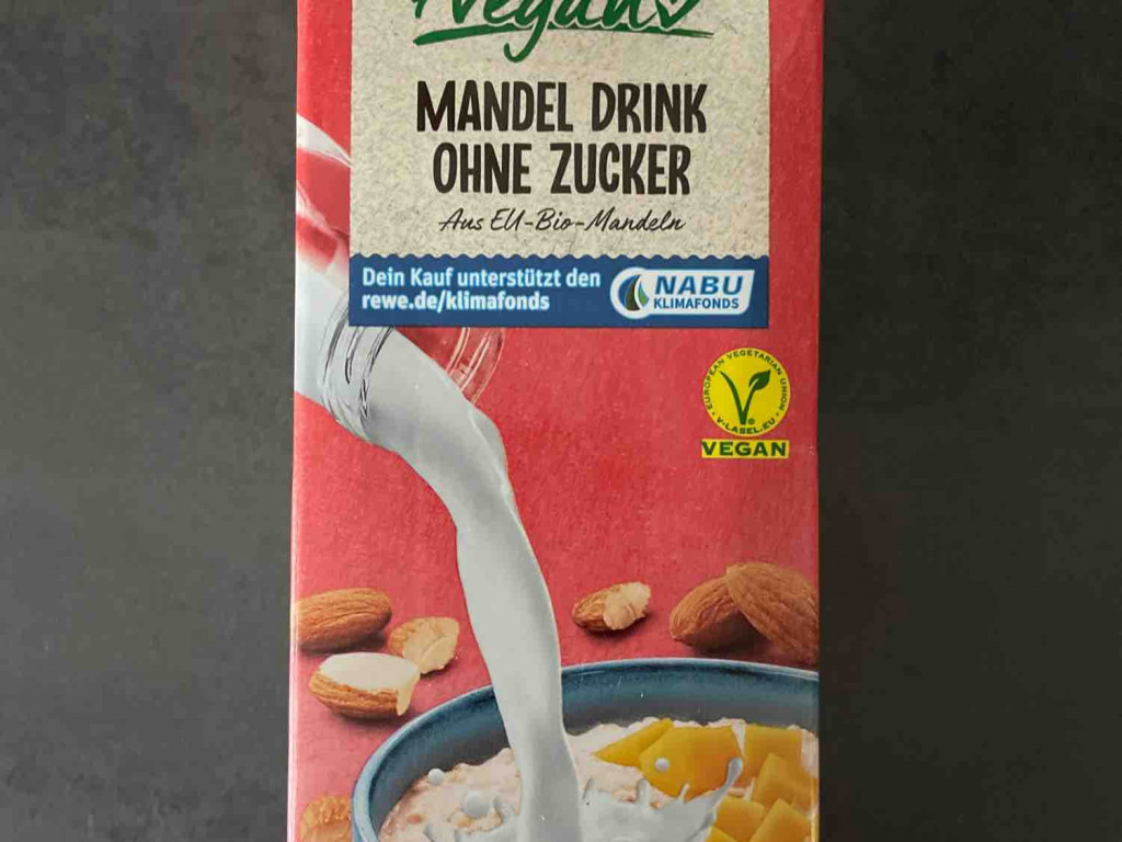 REWE Mandel Drink ohne Zucker von dczaschke923 | Hochgeladen von: dczaschke923