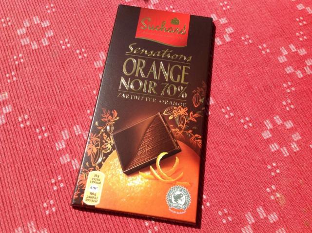 Suchard Sensations, Orange Noir 70% Zartbitter Orange | Hochgeladen von: Andy92