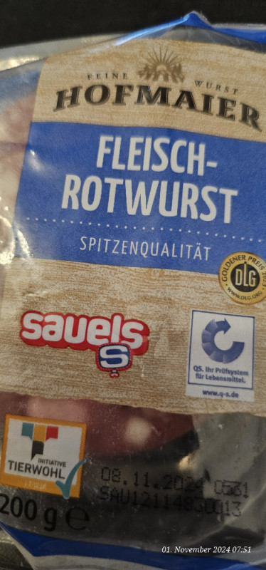 Fleisch Rotwurst, Schweinefleisch von Rickmussabnehmen | Hochgeladen von: Rickmussabnehmen