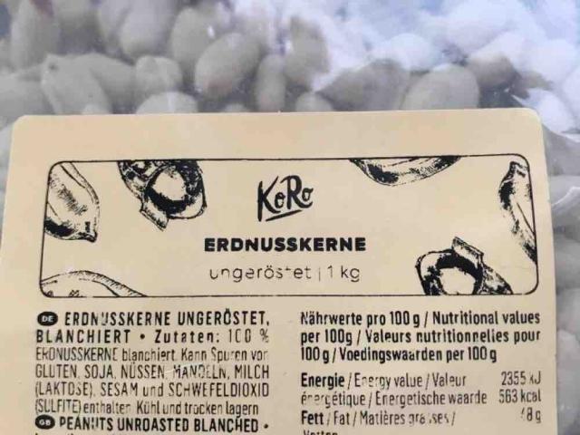 Erdnusskerne KoRo Drogerie von jugoolgice | Hochgeladen von: jugoolgice