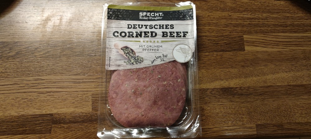 Deutsches Corned Beef, Mit grünem Pfeffer von Marvin285 | Hochgeladen von: Marvin285