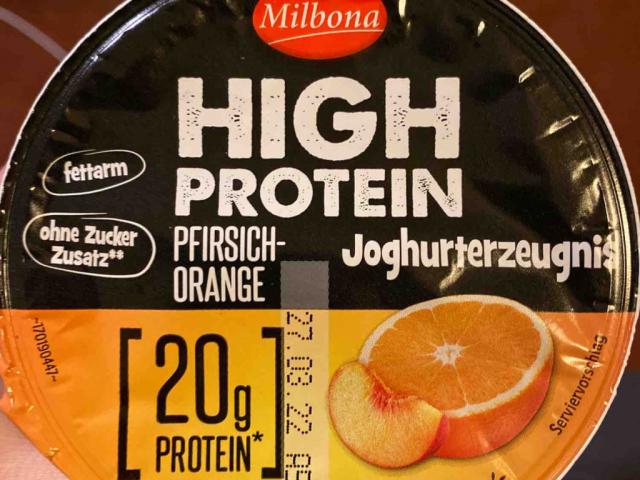 high protein joghurt pfirsich orange by theilerkristina | Hochgeladen von: theilerkristina