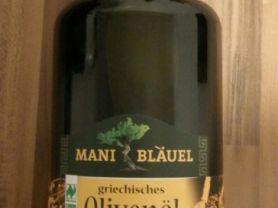Mani Bläuel Bio Olivenöl nativ extra - griechisch, sortenrei | Hochgeladen von: Götterwind