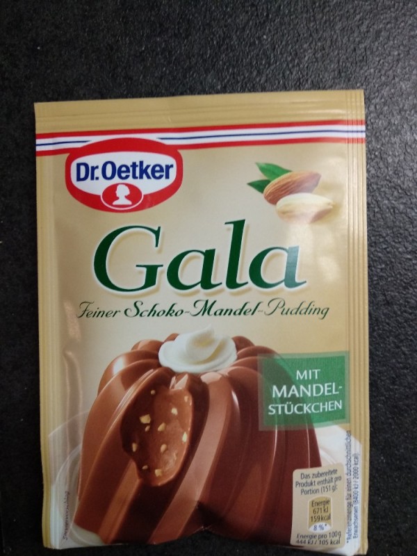 Puddingpulver Dr. Oetker Gala, Schoko-Mandel von heikepedrazza72 | Hochgeladen von: heikepedrazza729