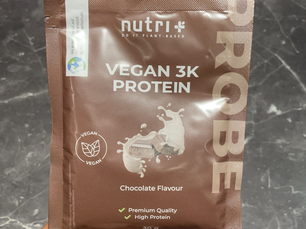 Vegan 3K Protein, Chocolate Flavour von sarinabarvitius | Hochgeladen von: sarinabarvitius