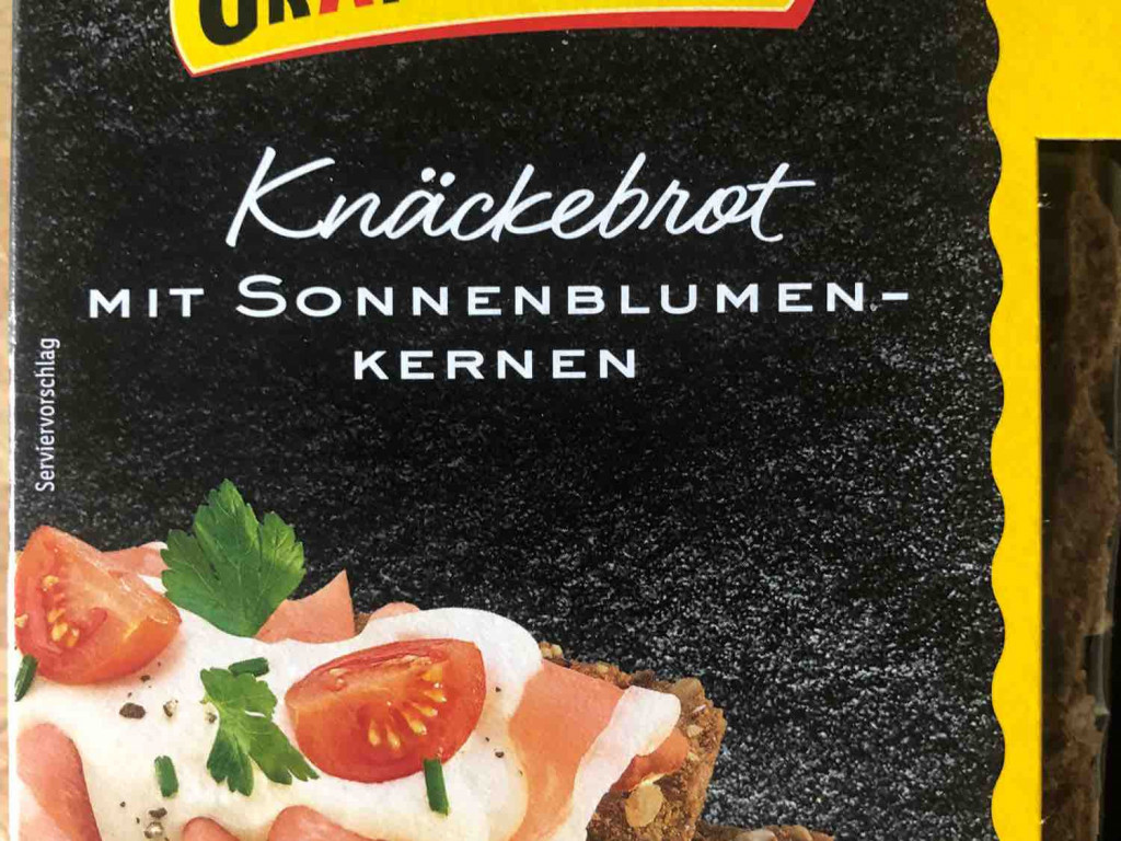 Knäckebrot, mit Sonnenblumenkernen von 36557 | Hochgeladen von: 36557