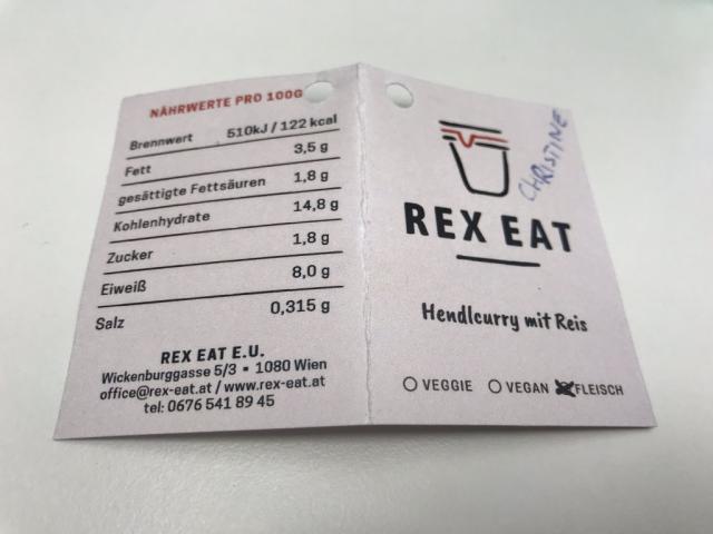 Rex Eat: Hendlcurry mit Reis, Curry | Hochgeladen von: chriger