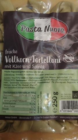 Vollkorn Tortelloni, mit Käse und Spinat by DreaAn | Uploaded by: DreaAn