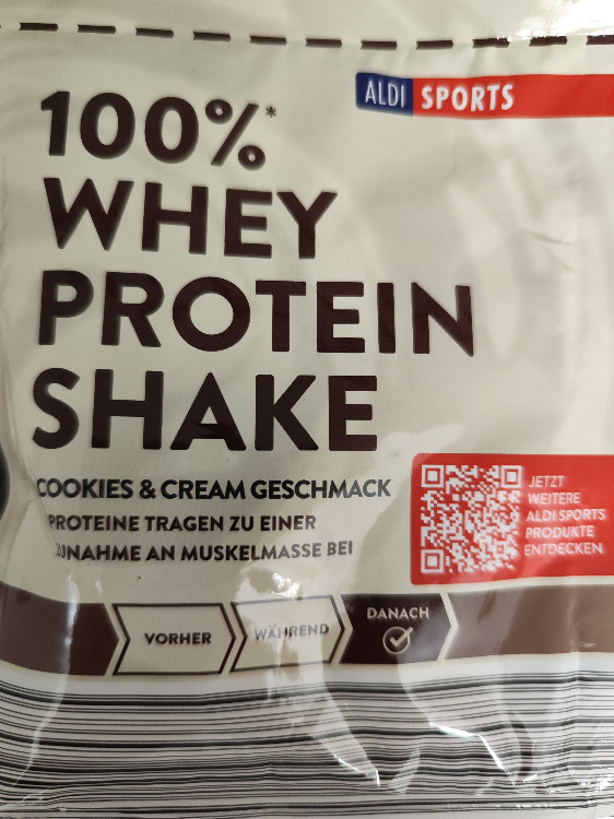 100% whey Protein shake, Cookies & cream von alineck | Hochgeladen von: alineck