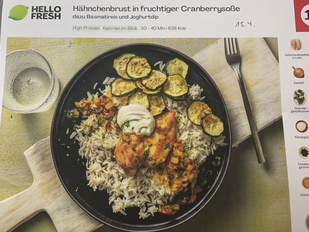 Hähnchenbrust in fruchtiger Cranberrysoße von Fabyious | Hochgeladen von: Fabyious Hähnchenbrust in fruchtiger Cranberrysoße von Fabyious | Hochgeladen von: Fabyious