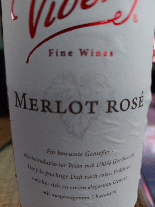 Merlot Rosé, Alkoholreduzierter Wein von fhl13 | Hochgeladen von: fhl13