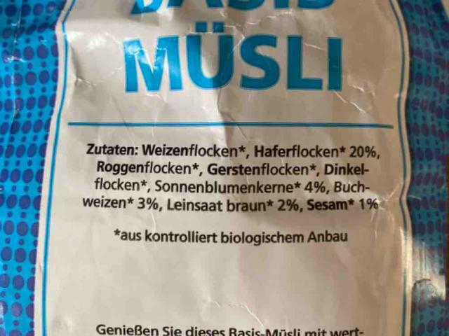 Basis Müsli, ohne Sultaninen von Russi | Hochgeladen von: Russi