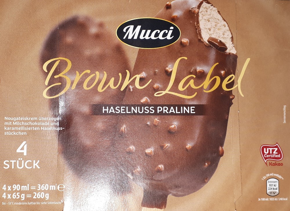 Mucci Brown Label, Haselnuss Praline von Natascha13 | Hochgeladen von: Natascha13