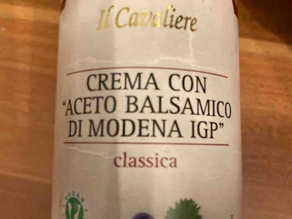 Crema con "Aceto Balsamico di Modena IGP" , classica   | Hochgeladen von: LU2021