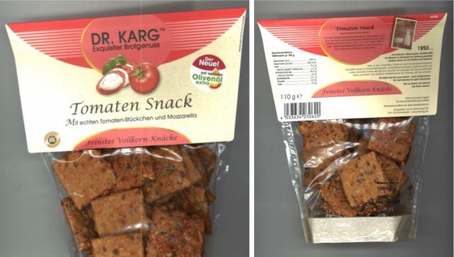 Dr. Karg - Tomaten Snack, Mit echten Tomaten-Stückchen und M | Hochgeladen von: panni64