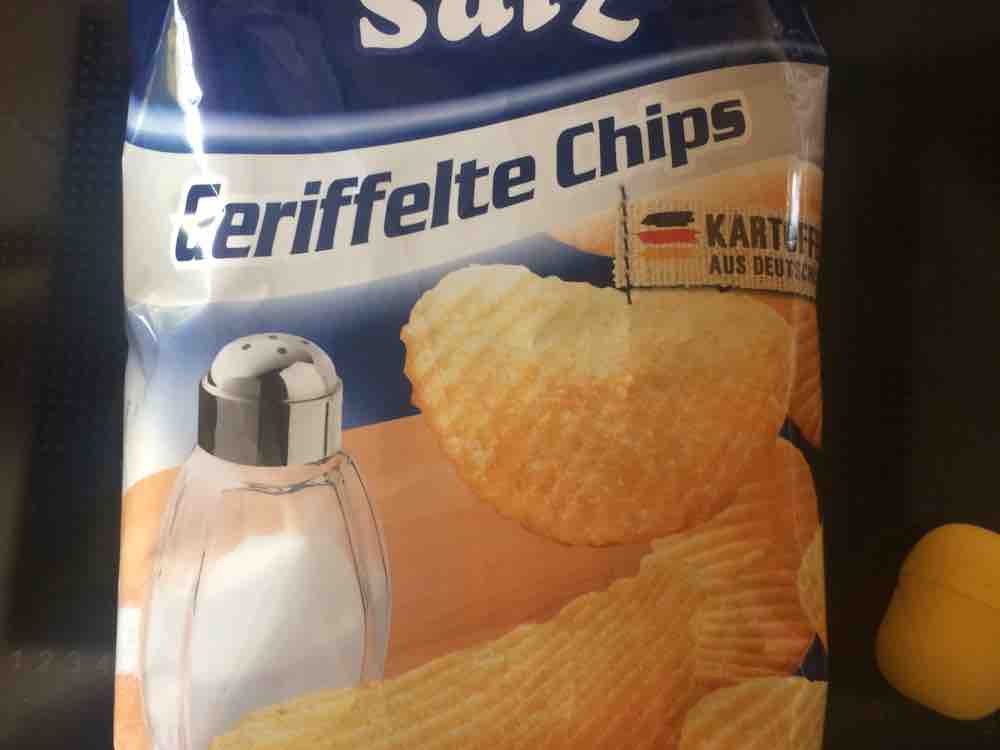 Geriffelte Chips , Salz  von flacke | Hochgeladen von: flacke