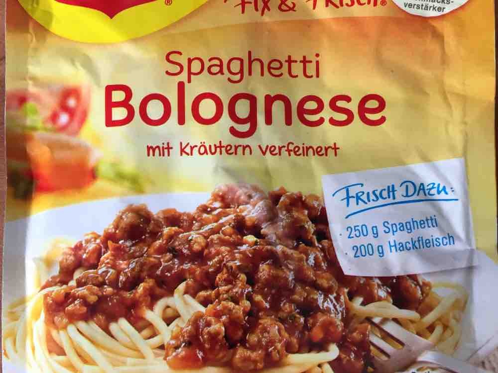 Fix & frisch Spaghetti Bolognese, zubereitet von Lucia6676 | Hochgeladen von: Lucia6676